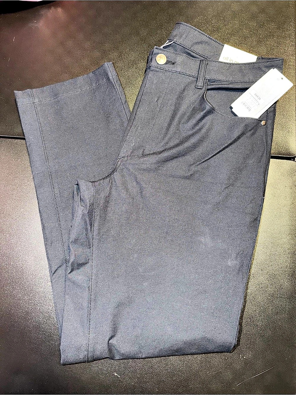 All in Motion 360 Lifestyle Twill Pant Twill Pants Gray Waist 34 Inseam 30 NWT
